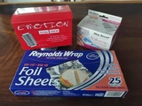 Aluminum foil box